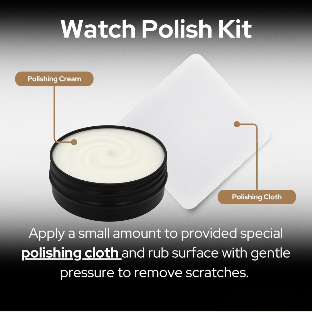 Watch Scratch Repair Kit – Pro - مراجعة Watch Polishing Cloth وسعره