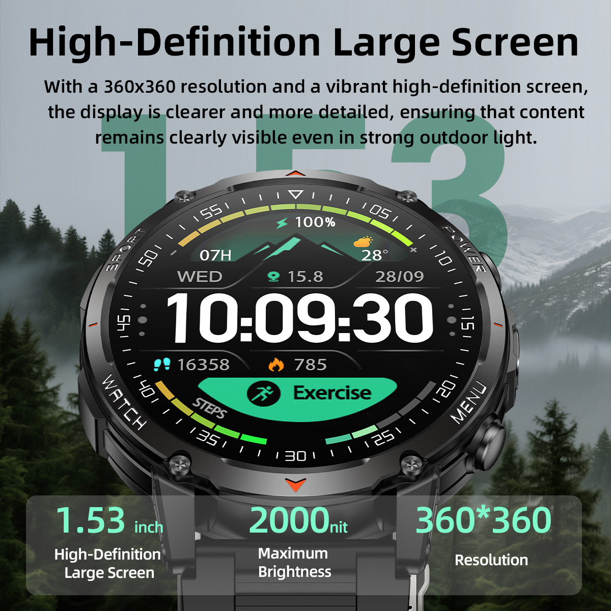 2026 New Military Smart Watch  - مراجعة Smartwatch Trending Watches For Women وسعره