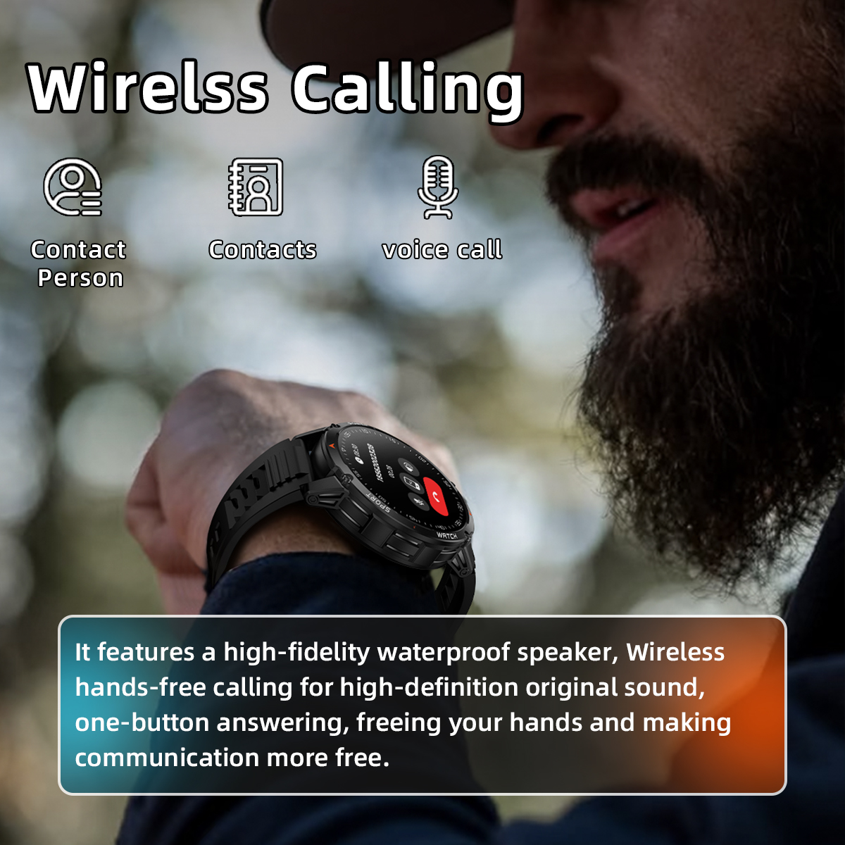 2026 New Military Smart Watch  - مراجعة Smartwatch Trending Watches For Women وسعره