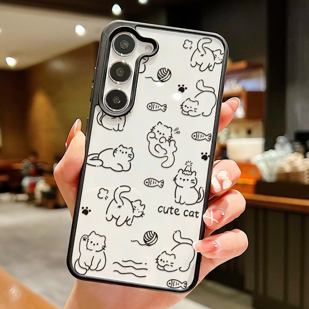 Cartoon Cat Phone Case For Sam - مراجعة Samsung Galaxy Strap وسعره