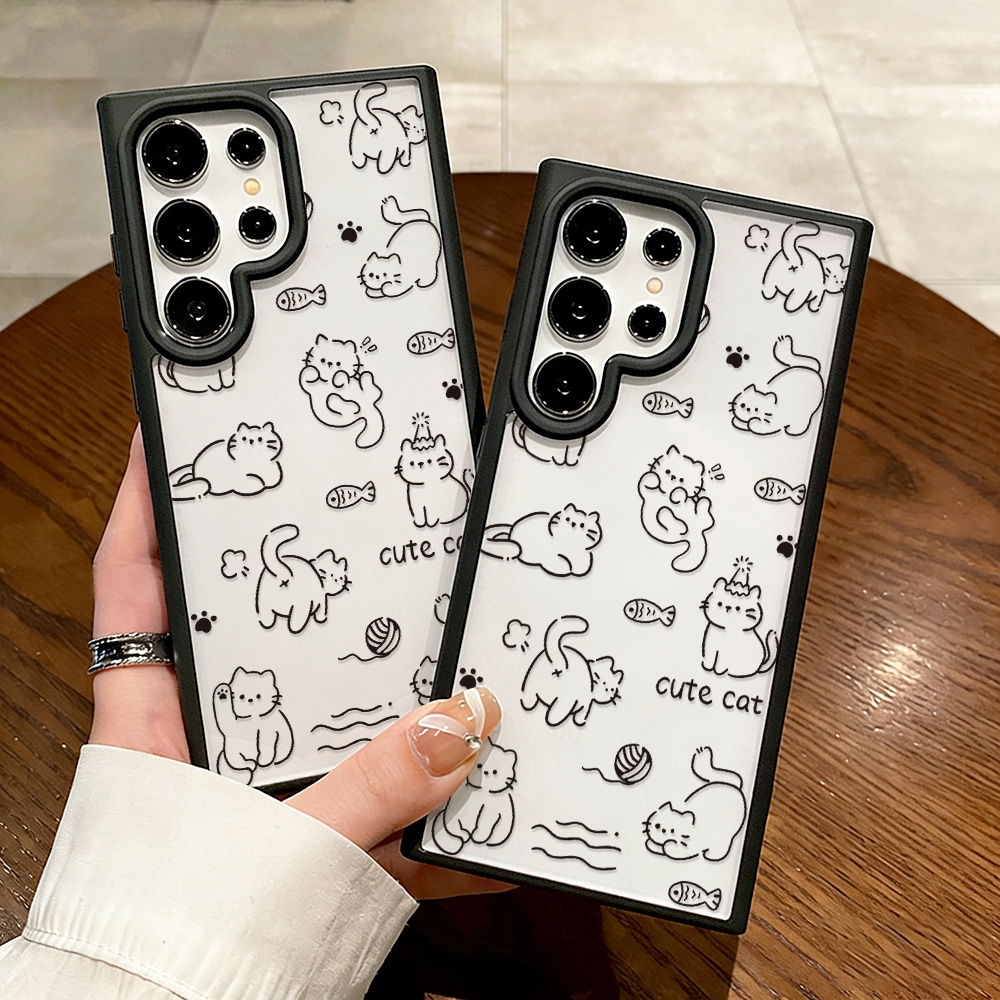 Cartoon Cat Phone Case For Sam - مراجعة Samsung Galaxy Strap وسعره