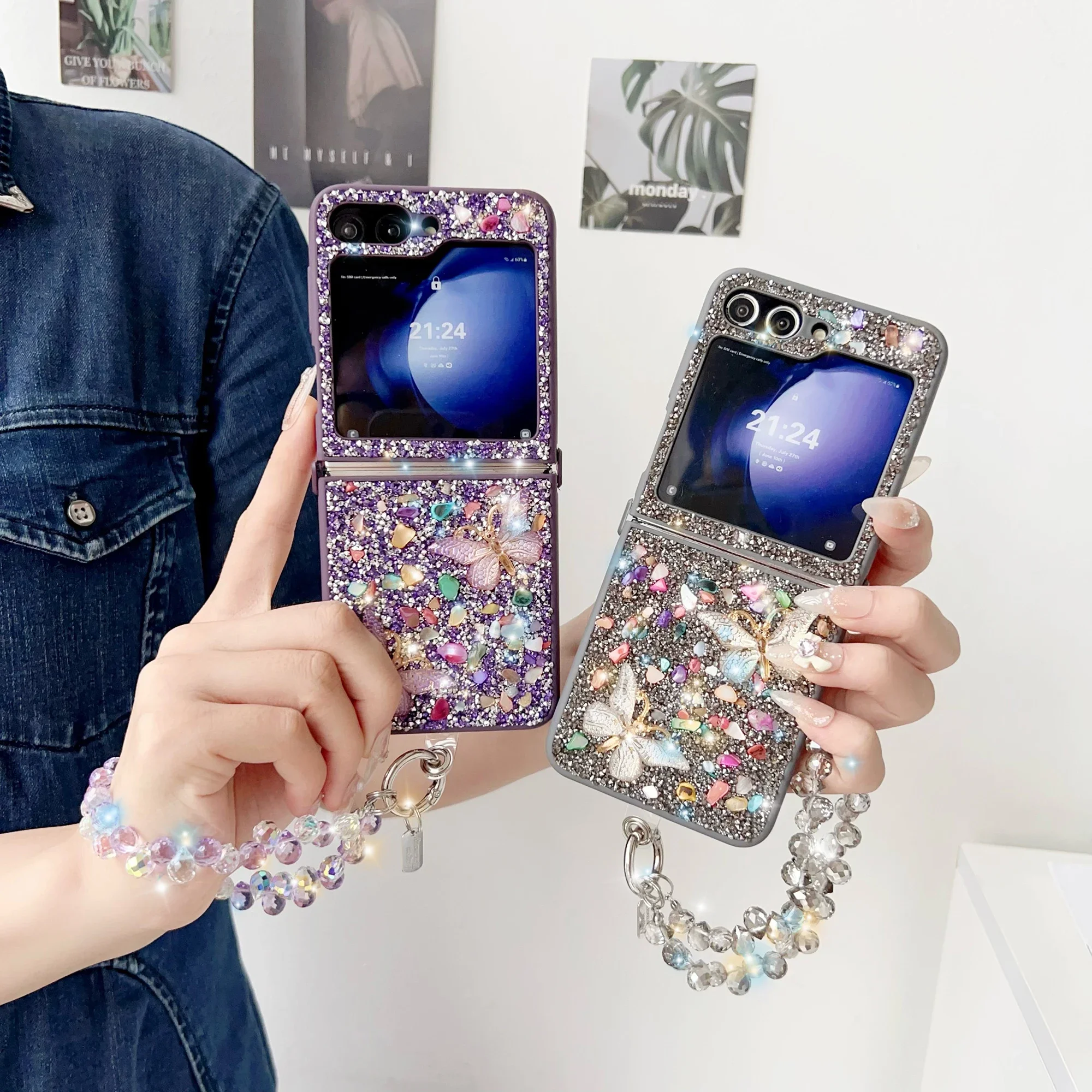 Luxury Glitter Cute Bling Crys - مراجعة Samsung Galaxy Strap وسعره
