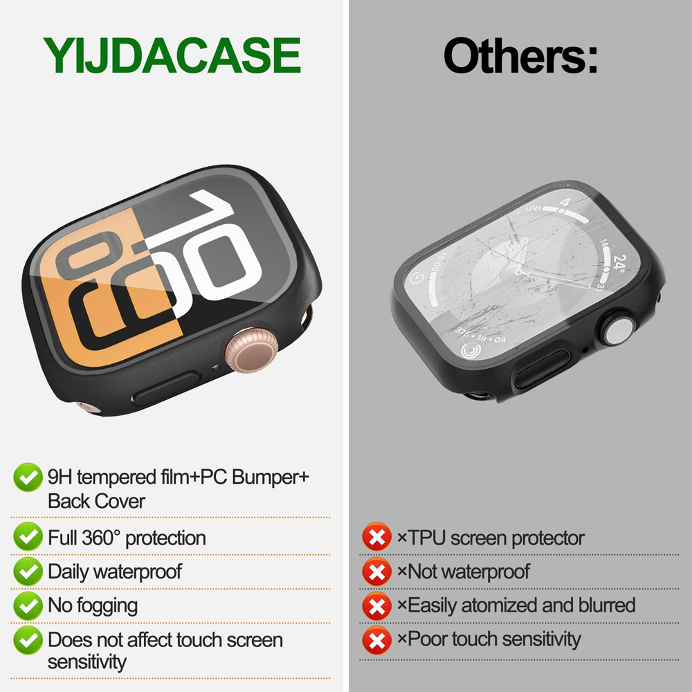 360 Protective Case for Apple  - مراجعة Smartwatch Watches Girls وسعره
