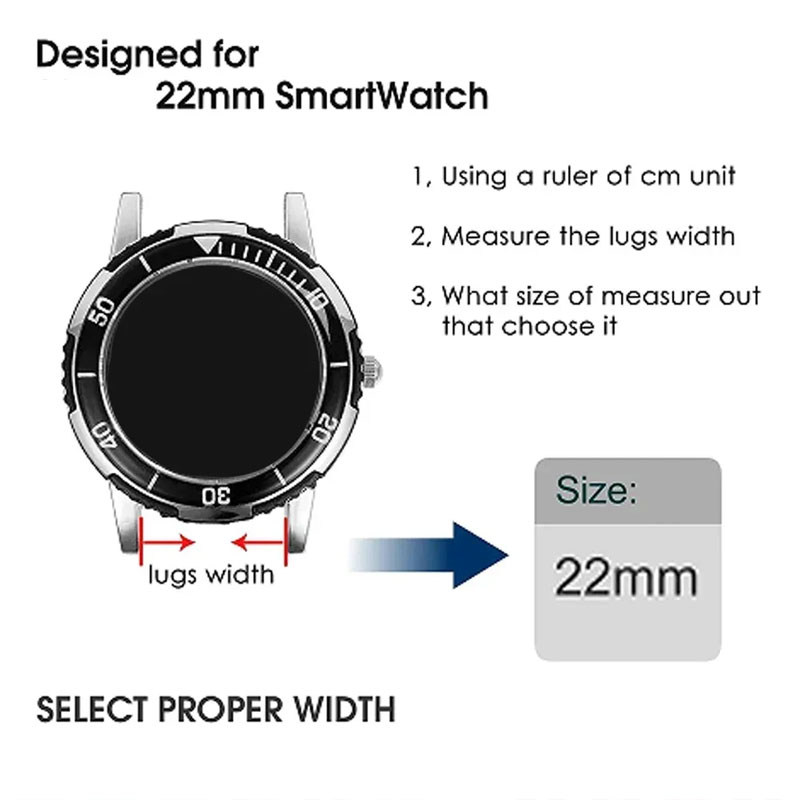 22mm Ocean Strap For OnePlus W - مراجعة Smartwatch Oneplus Watches وسعره