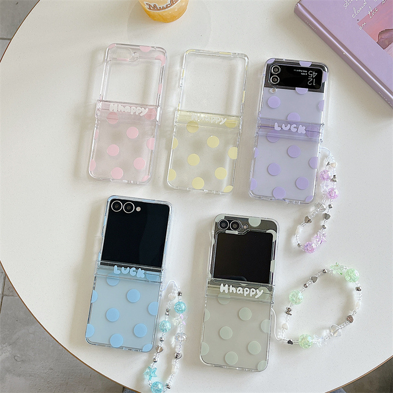 Korean Candy Colors Polka Dots - مراجعة Samsung Galaxy Strap وسعره
