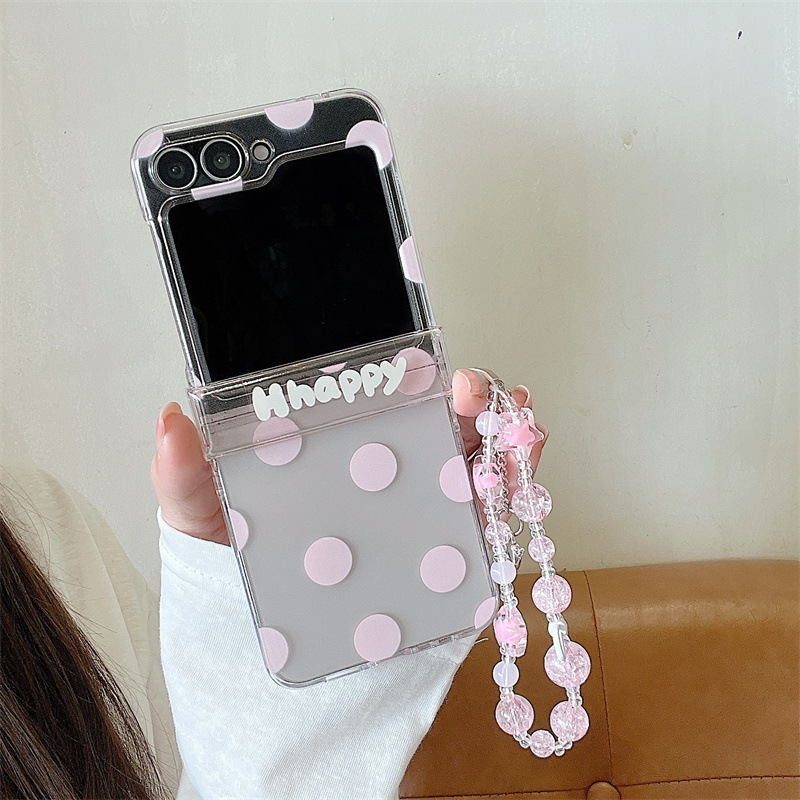 Korean Candy Colors Polka Dots - مراجعة Samsung Galaxy Strap وسعره