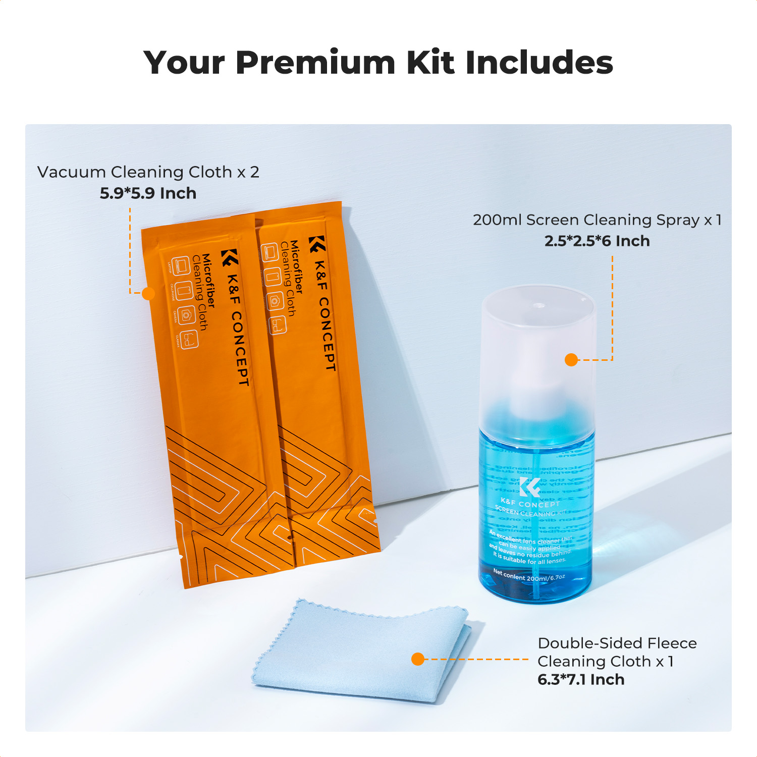 K&F CONCEPT 200ML Screen Clean - مراجعة Watch Polishing Cloth وسعره