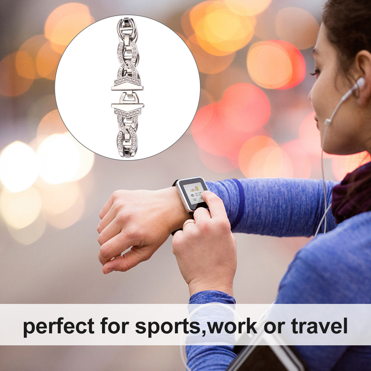 Premium Stainless Steel Watch  - مراجعة Smartwatch Premium Watches For Women وسعره