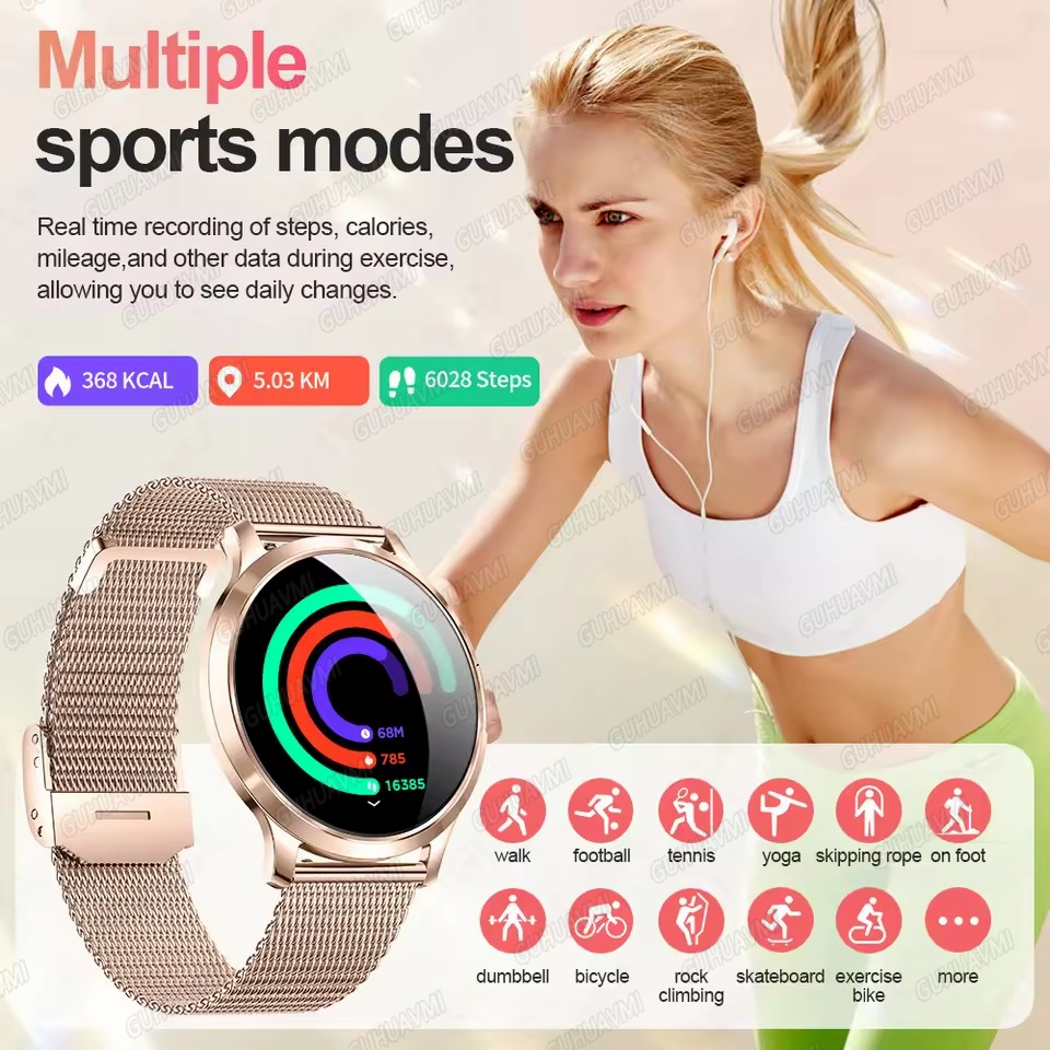 2026 New Ultra-thin Smart Watc - مراجعة Smartwatch Digital Watches For Women وسعره