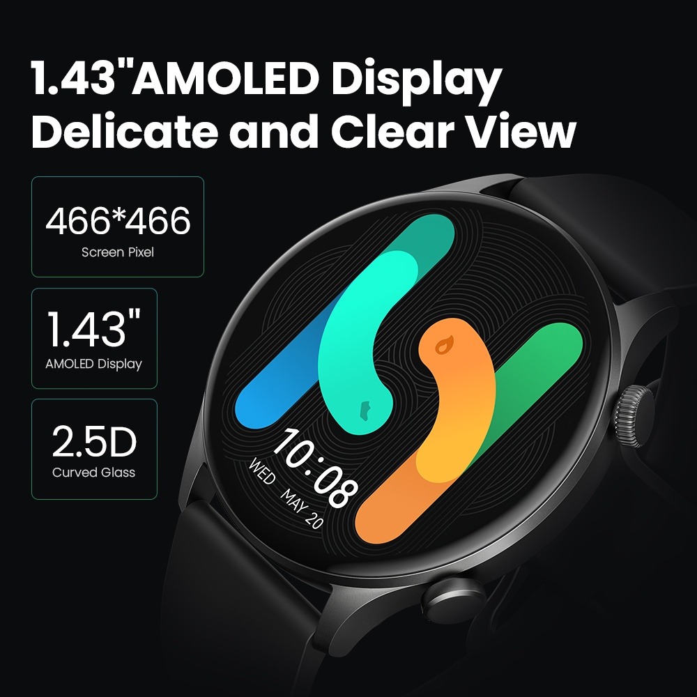 HAYLOU Solar Plus Smart Watch  - مراجعة Hybrid Smartwatch وسعره