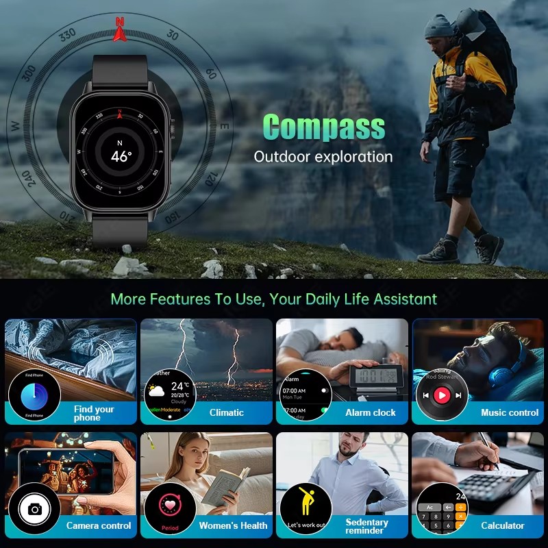 Original Premium GPS Men Smart - مراجعة Smartwatch Premium Watches For Women وسعره