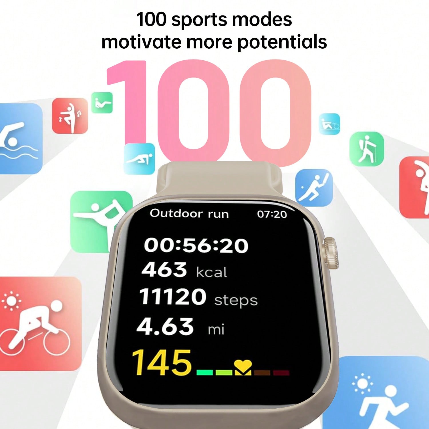 2.01 Inch Touch Screen Smart W - مراجعة Smartwatch Digital Watches For Women وسعره