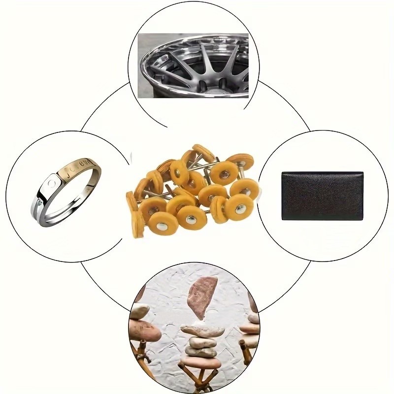 38Pcs 3mm Yellow Polishing Clo - مراجعة Watch Polishing Cloth وسعره