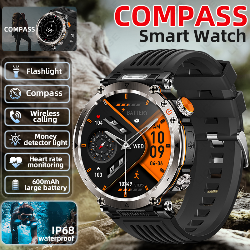 New Military Outdoor Smartwatc - مراجعة Watch Smartwatch وسعره