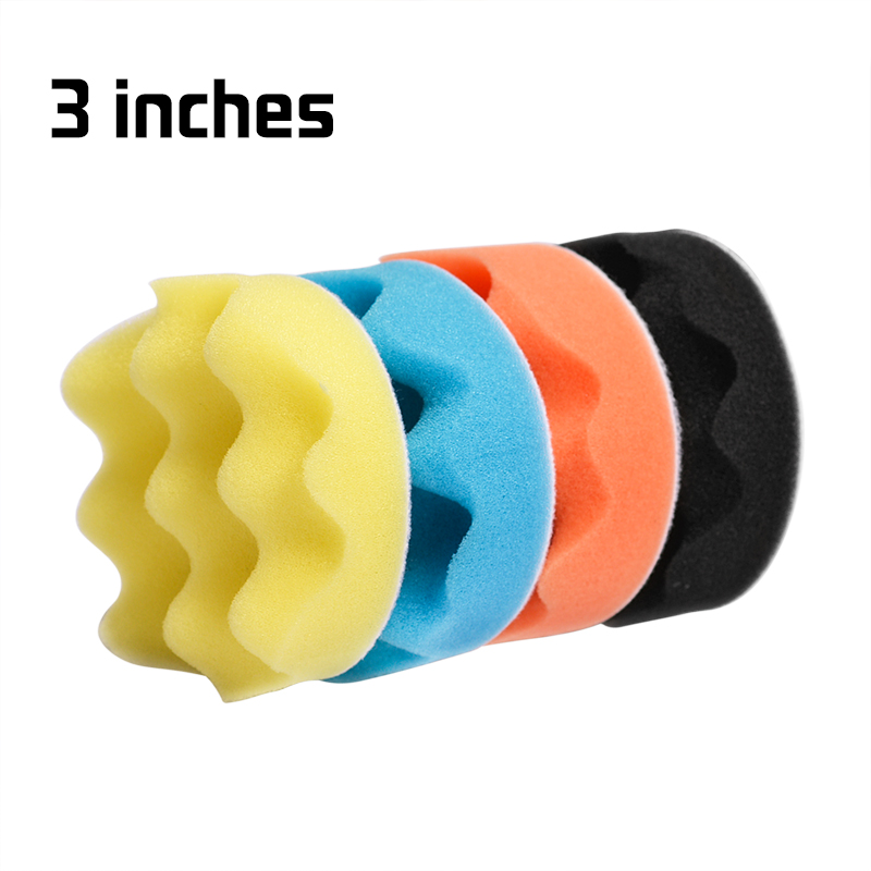 4 Pcs 3/4/5/6/7 Inch Buffing B - مراجعة Watch Polishing Cloth وسعره
