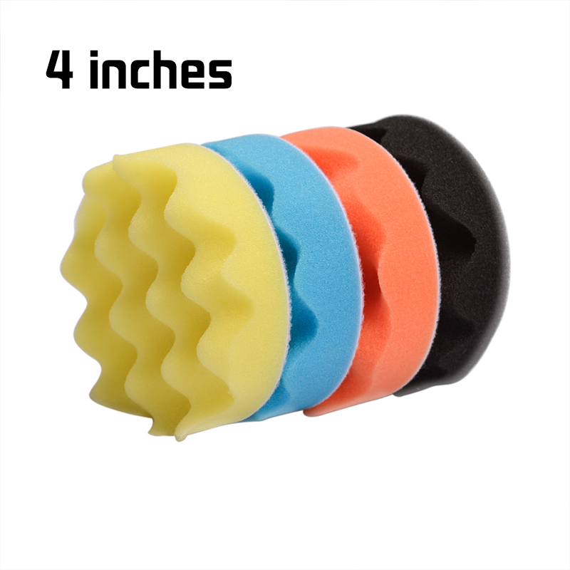 4 Pcs 3/4/5/6/7 Inch Buffing B - مراجعة Watch Polishing Cloth وسعره