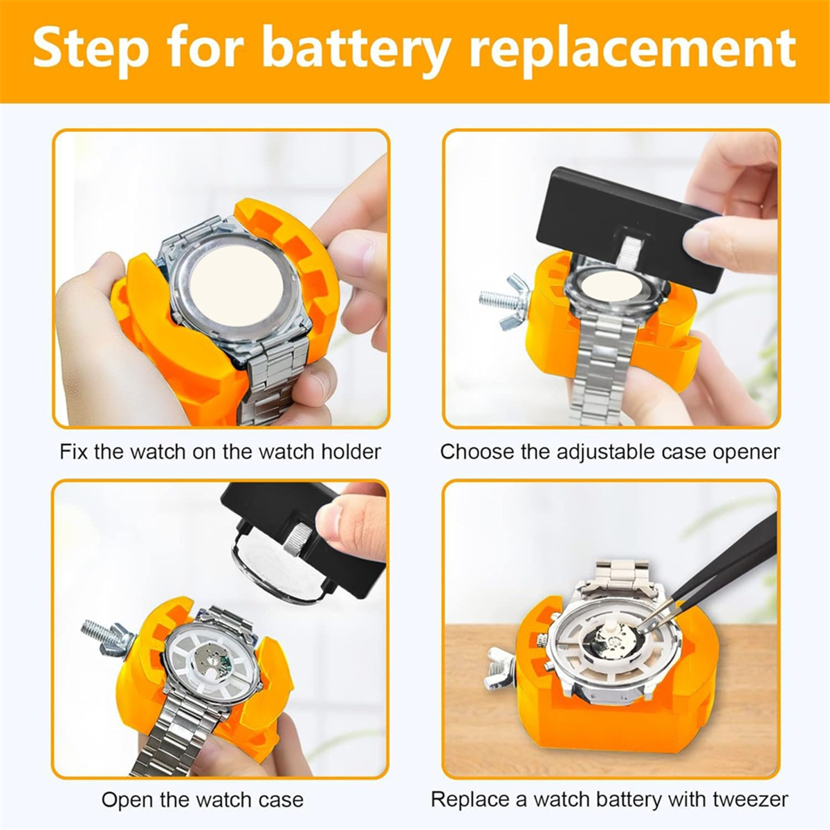 AS97 Watch Case Opener Tool: W - مراجعة Case Back Opener وسعره