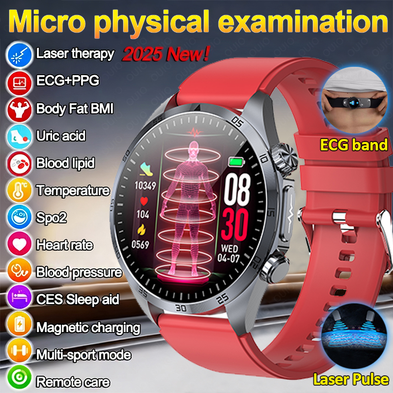 New ECG+PPG Smart Watch Pulse  - مراجعة Smartwatch Online Watches For Men وسعره