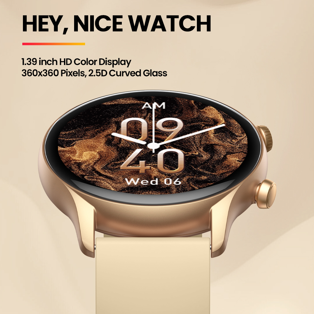 New Zeblaze Btalk 3 Plus Voice - مراجعة Hybrid Smartwatch وسعره