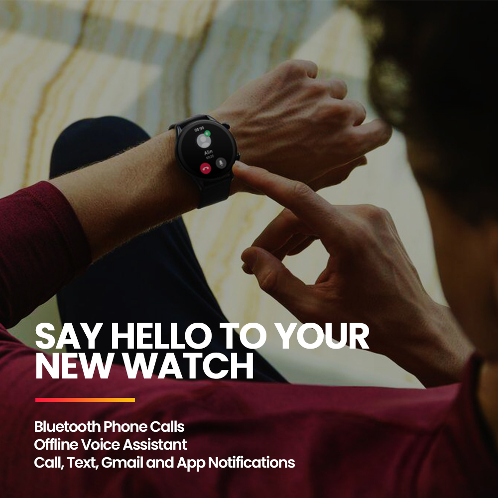 New Zeblaze Btalk 3 Plus Voice - مراجعة Hybrid Smartwatch وسعره