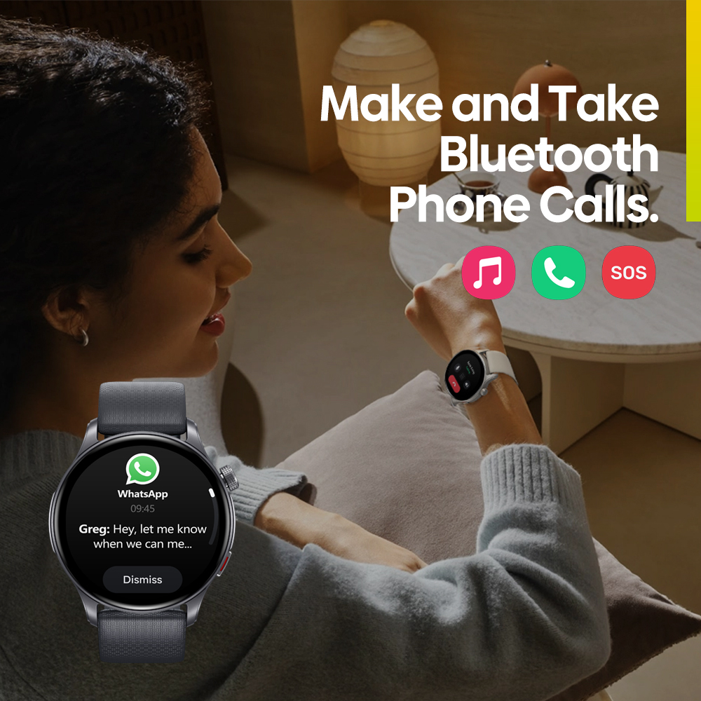 New Zeblaze Btalk 3 GPS Smartw - مراجعة Hybrid Smartwatch وسعره