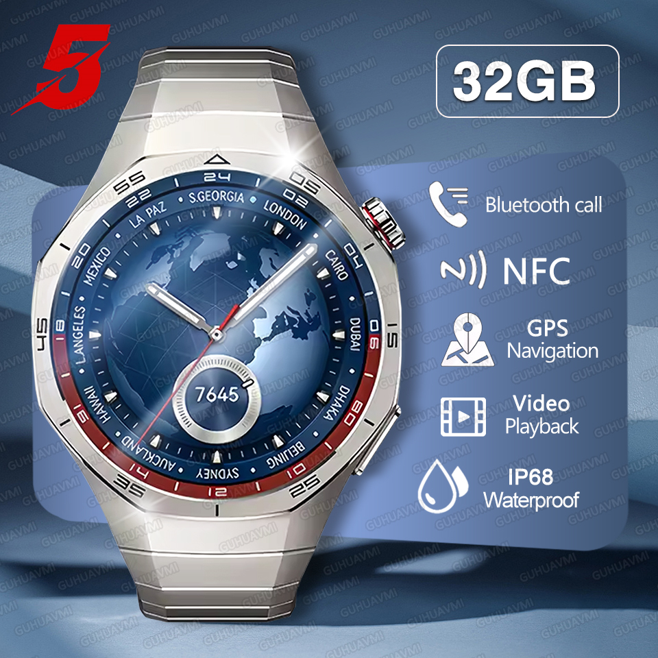 2026 New Watch 5 Pro GPS Map N - مراجعة Hybrid Smartwatch وسعره