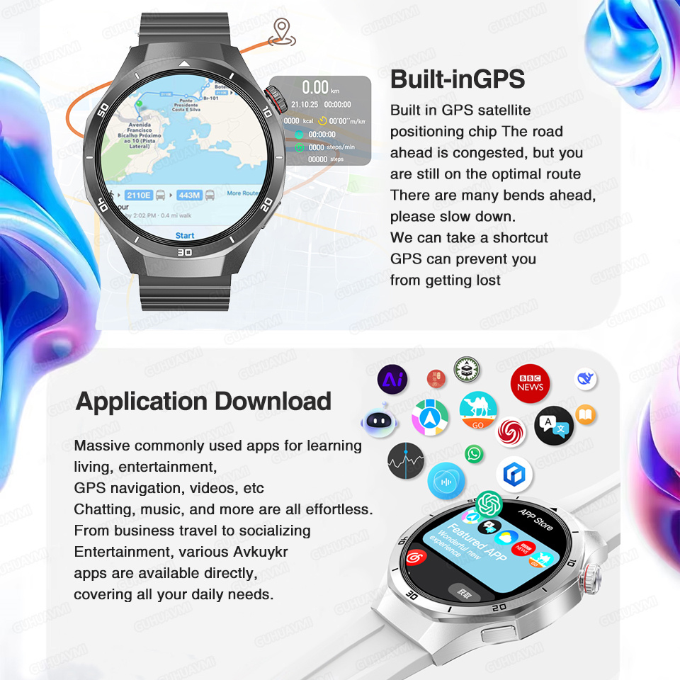 2026 New Watch 5 Pro GPS Map N - مراجعة Hybrid Smartwatch وسعره