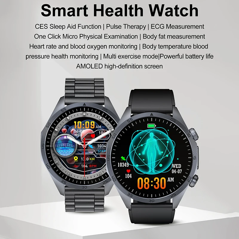 NEW CES Sleep Aid Smart Watch  - مراجعة Smartwatch Online Watches For Men وسعره