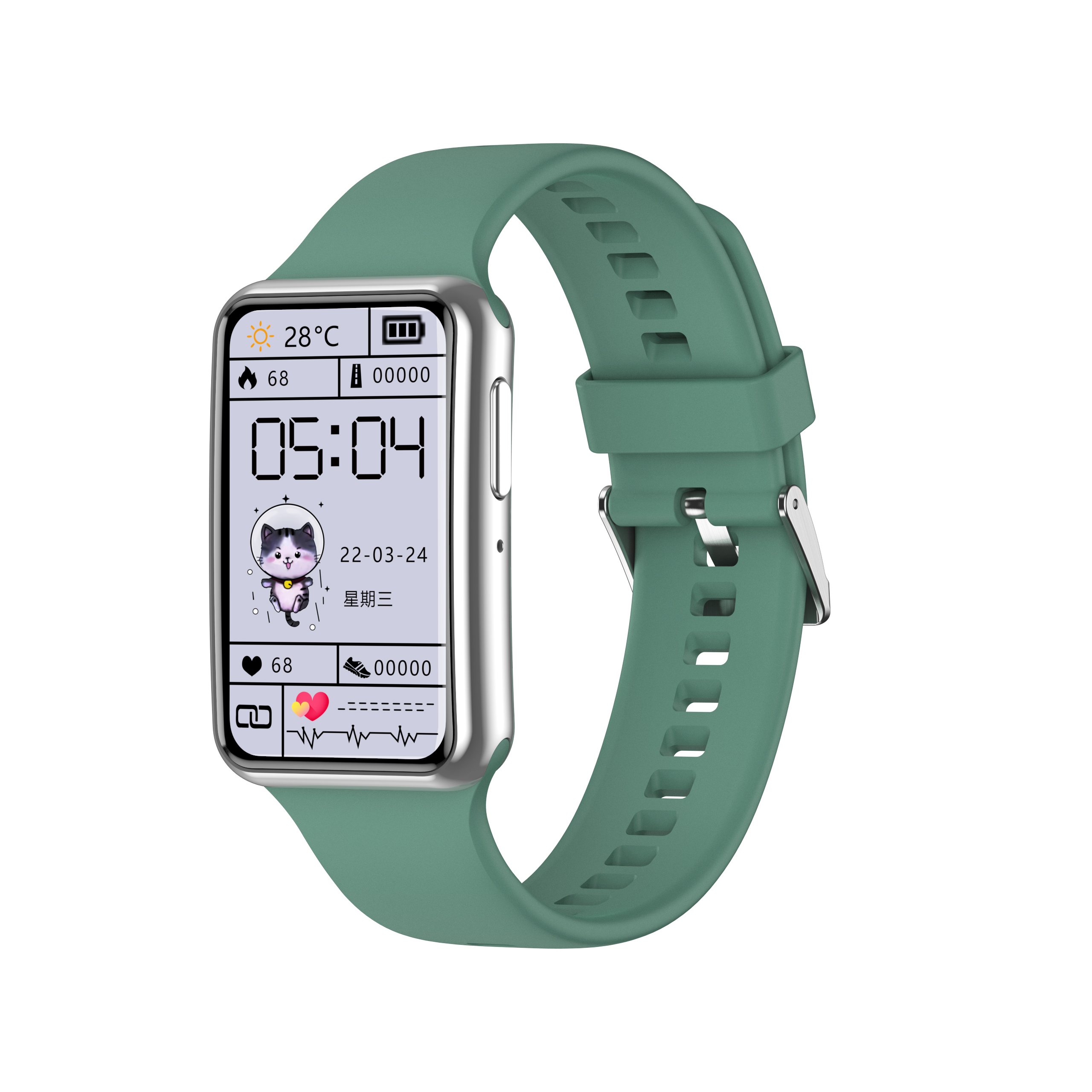 1.47 Inch BT Call Smart Band H - مراجعة Watch Smartwatch وسعره