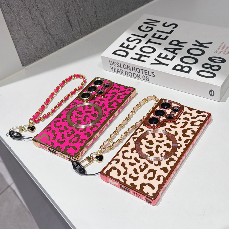 New leopard print magnetic Mag - مراجعة Samsung Galaxy Strap وسعره