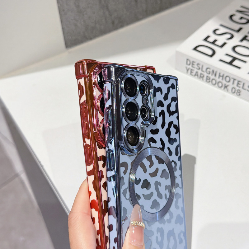 New leopard print magnetic Mag - مراجعة Samsung Galaxy Strap وسعره