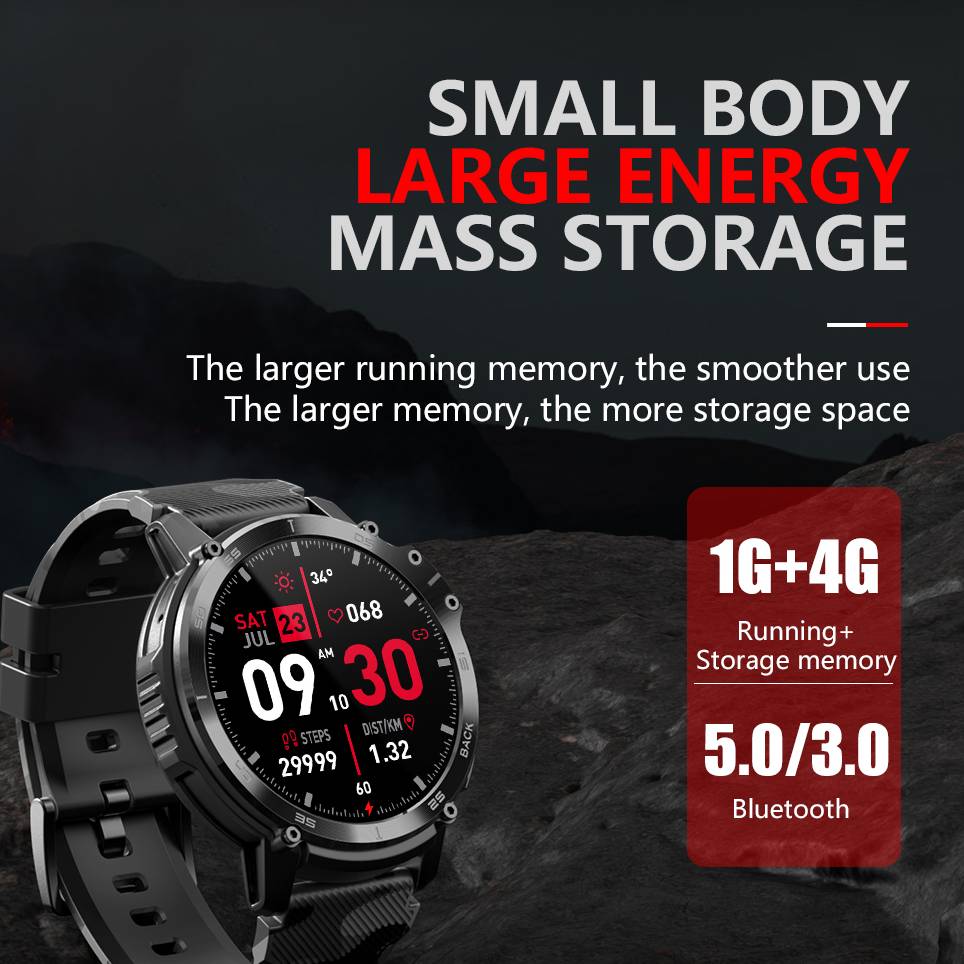 LEADOYS Smart Watch with Off-l - مراجعة Smartwatch Online Watches For Men وسعره