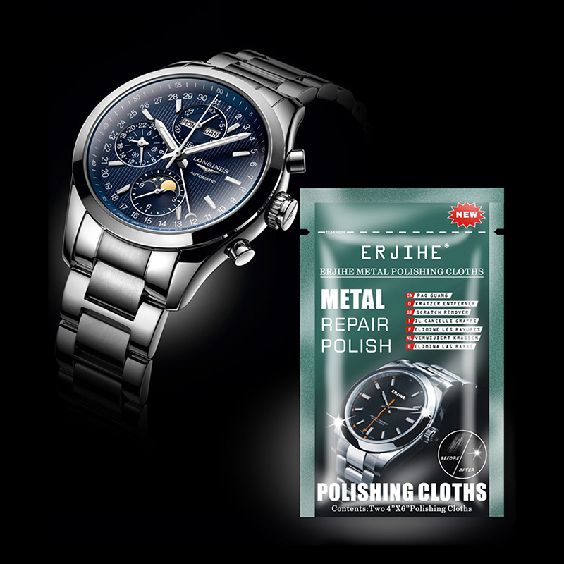 5Pcs High Quality Metal Polish - مراجعة Watch Polishing Cloth وسعره