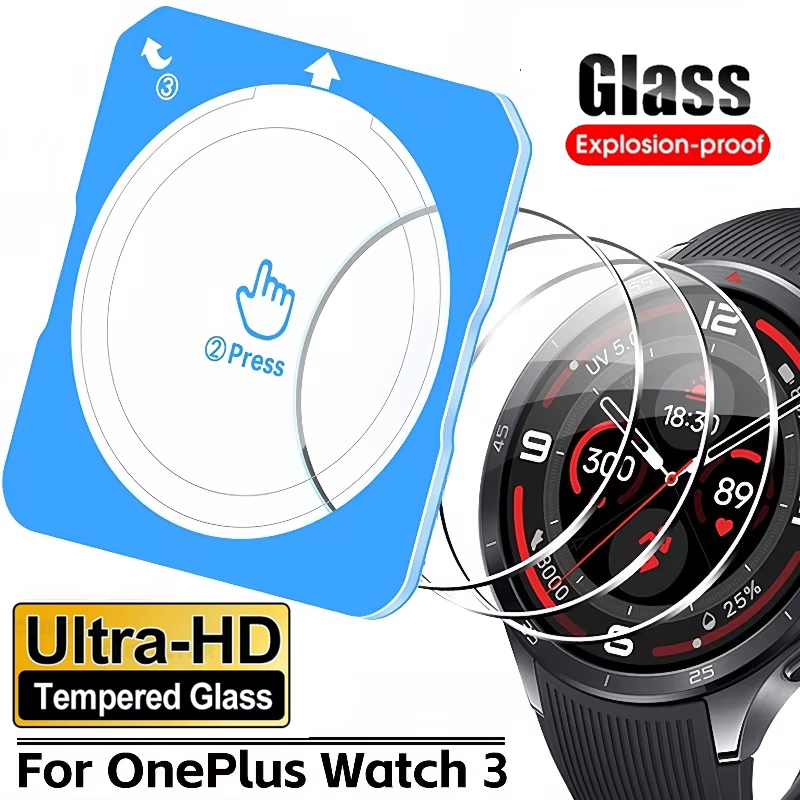 9H Easy Installation Tempered  - مراجعة Smartwatch Oneplus Watches وسعره