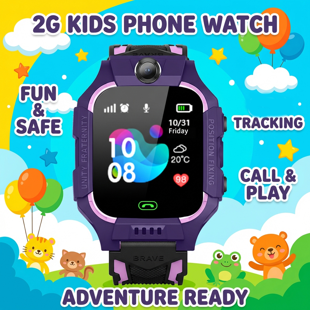 Smart Watch Kids 2G Postion Tr - مراجعة Smartwatch Watches Gift For Boys وسعره