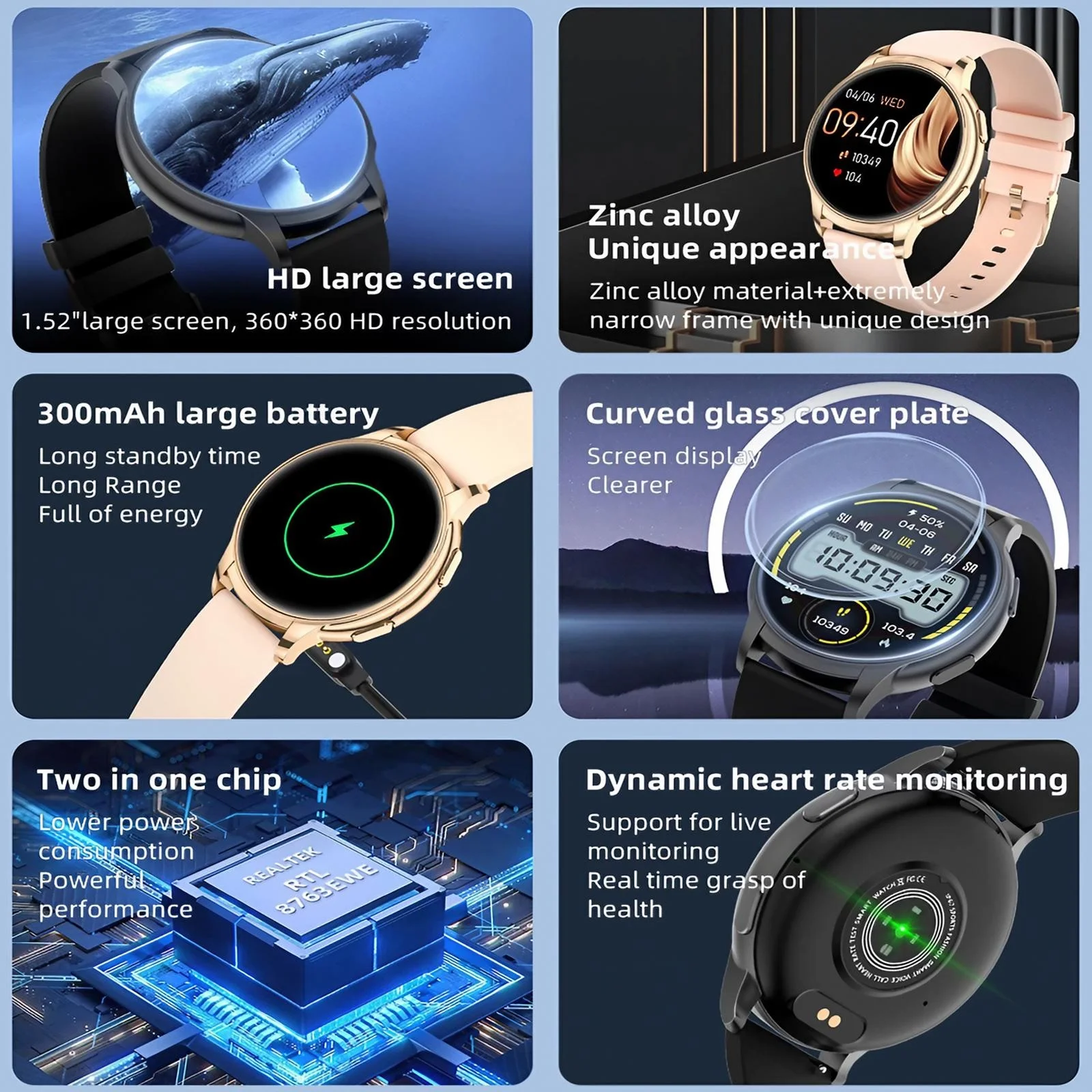 Women Smartwatch Waterproof He - مراجعة Smartwatch Digital Watches For Women وسعره