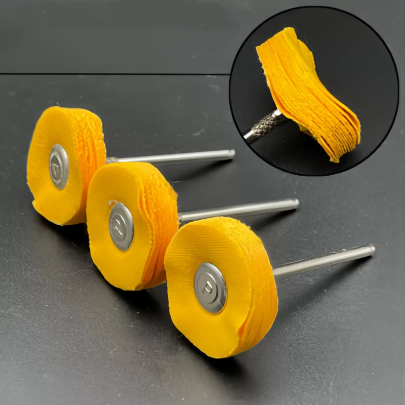 20Pcs 3mm Yellow Polishing Clo - مراجعة Watch Polishing Cloth وسعره