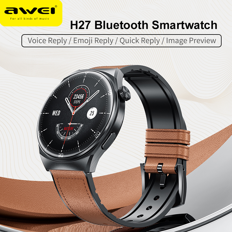 Awei Smartwatch Bluetooth Call - مراجعة Smartwatch Online Watches For Men وسعره