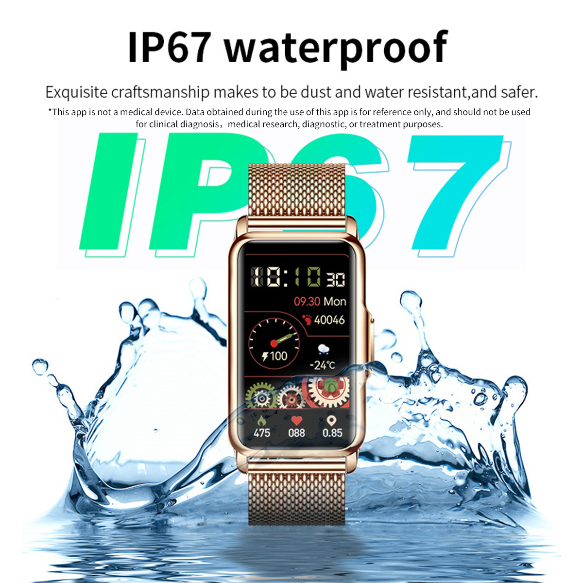 LIGE Smart Watch Men Women Fit - مراجعة Watch Smartwatch وسعره